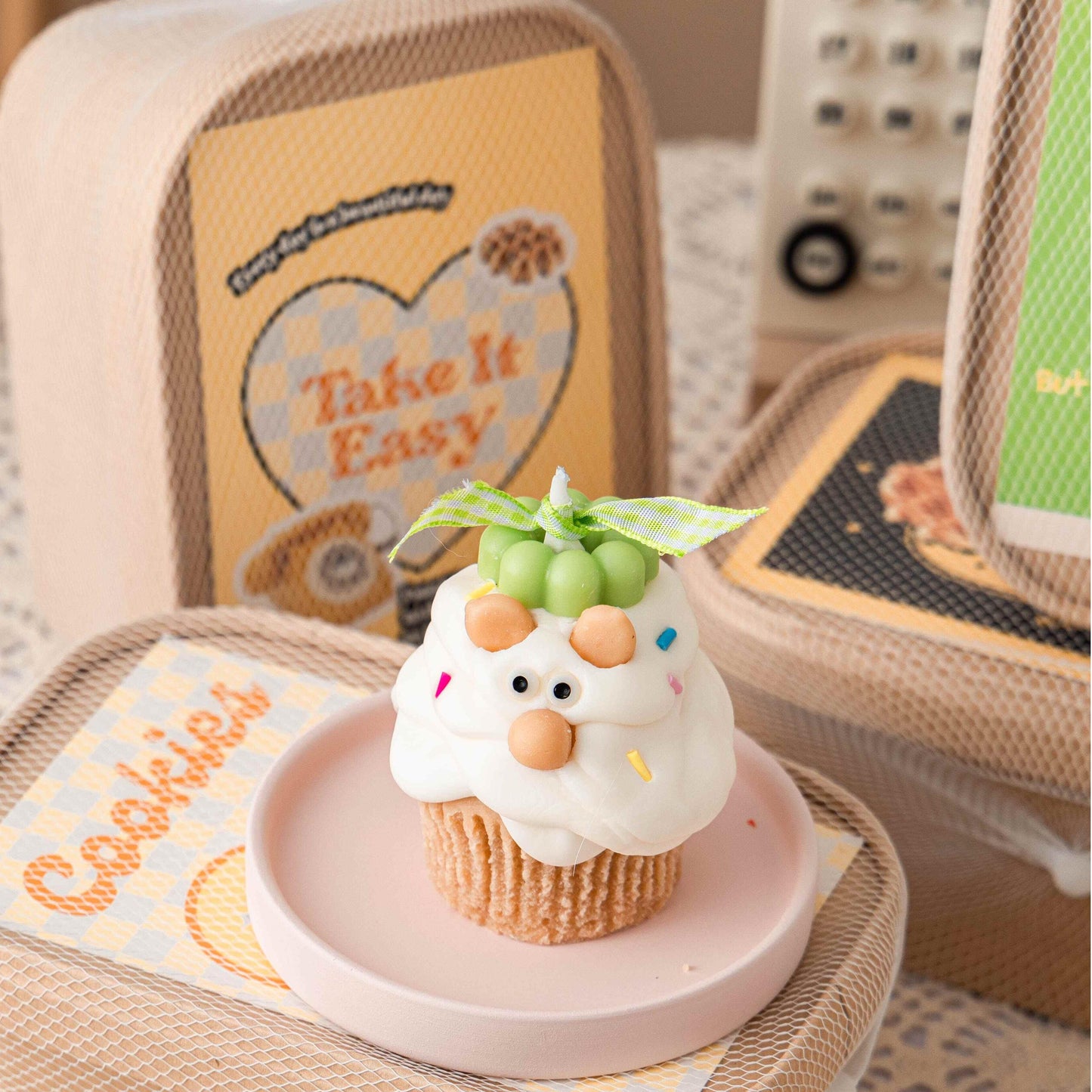 Handmade Cupcake Scented Candle