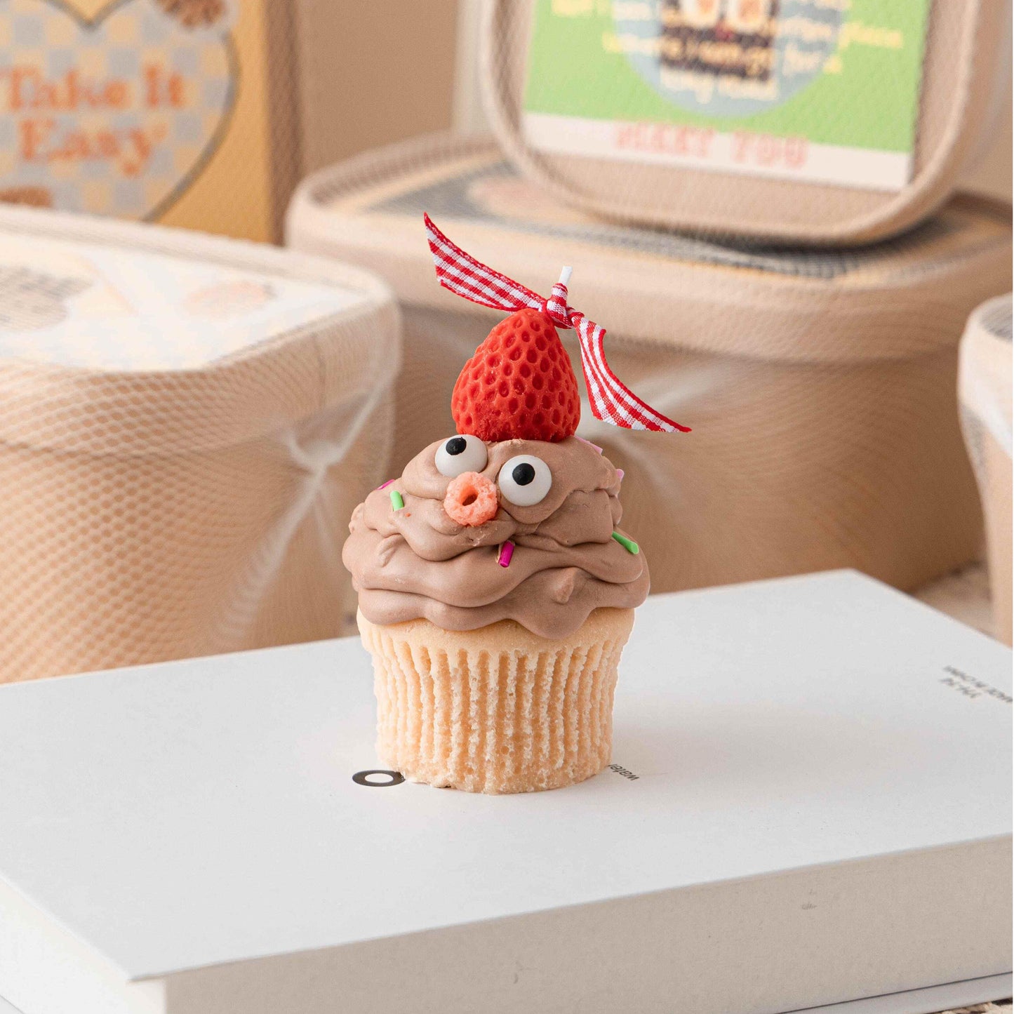 Handmade Cupcake Scented Candle