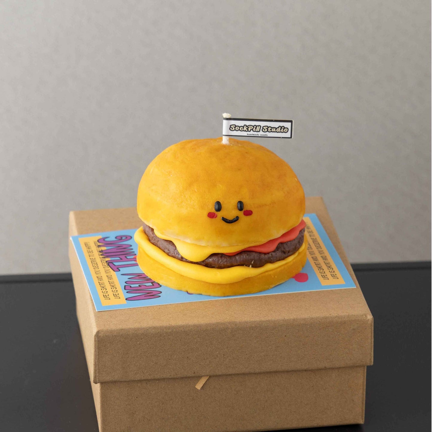 Handmade Cheeseburger Scented Candle