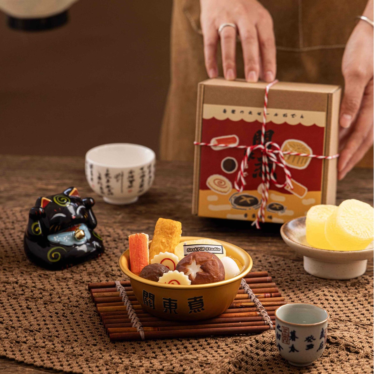Handmade Oden Food Candle