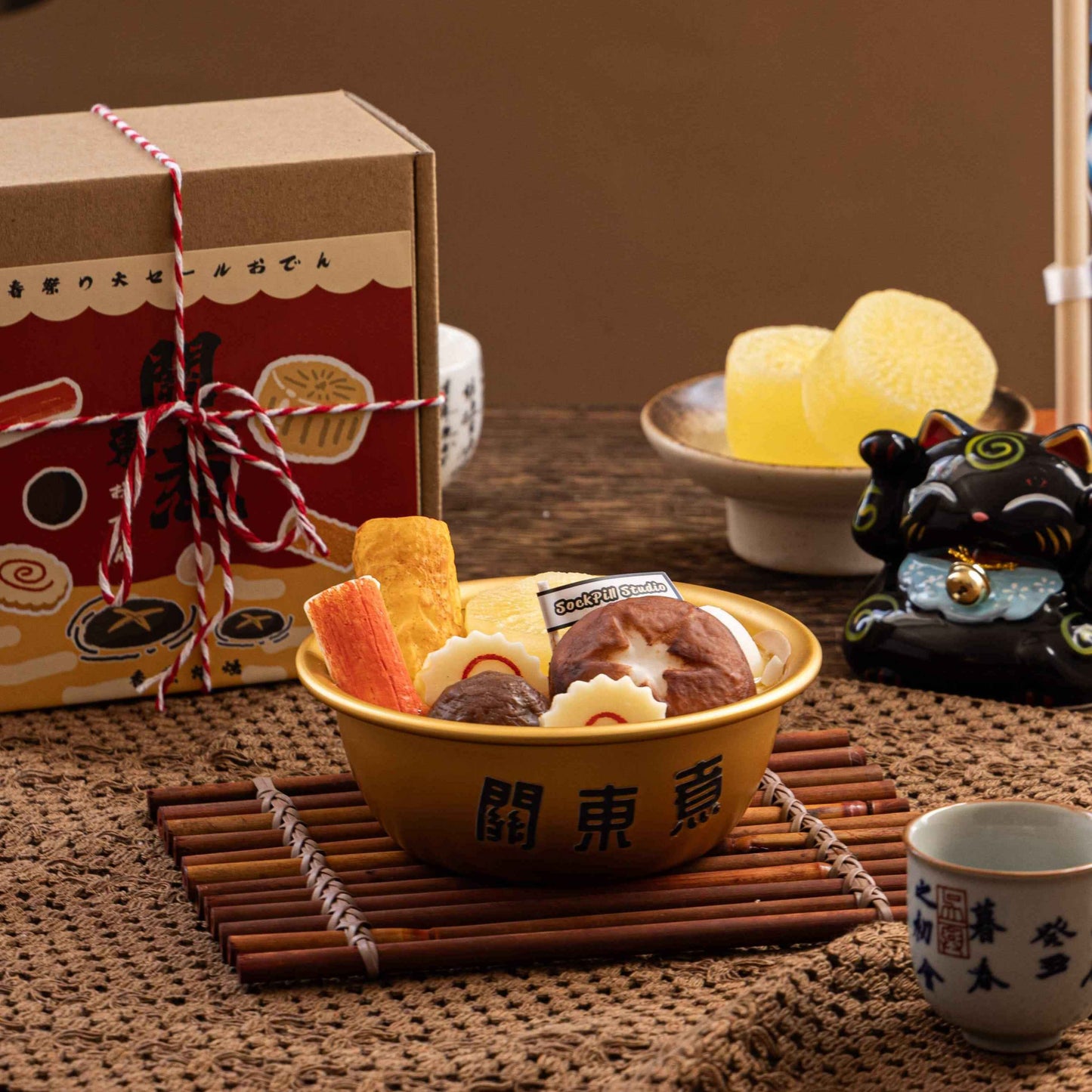 Handmade Oden Food Candle