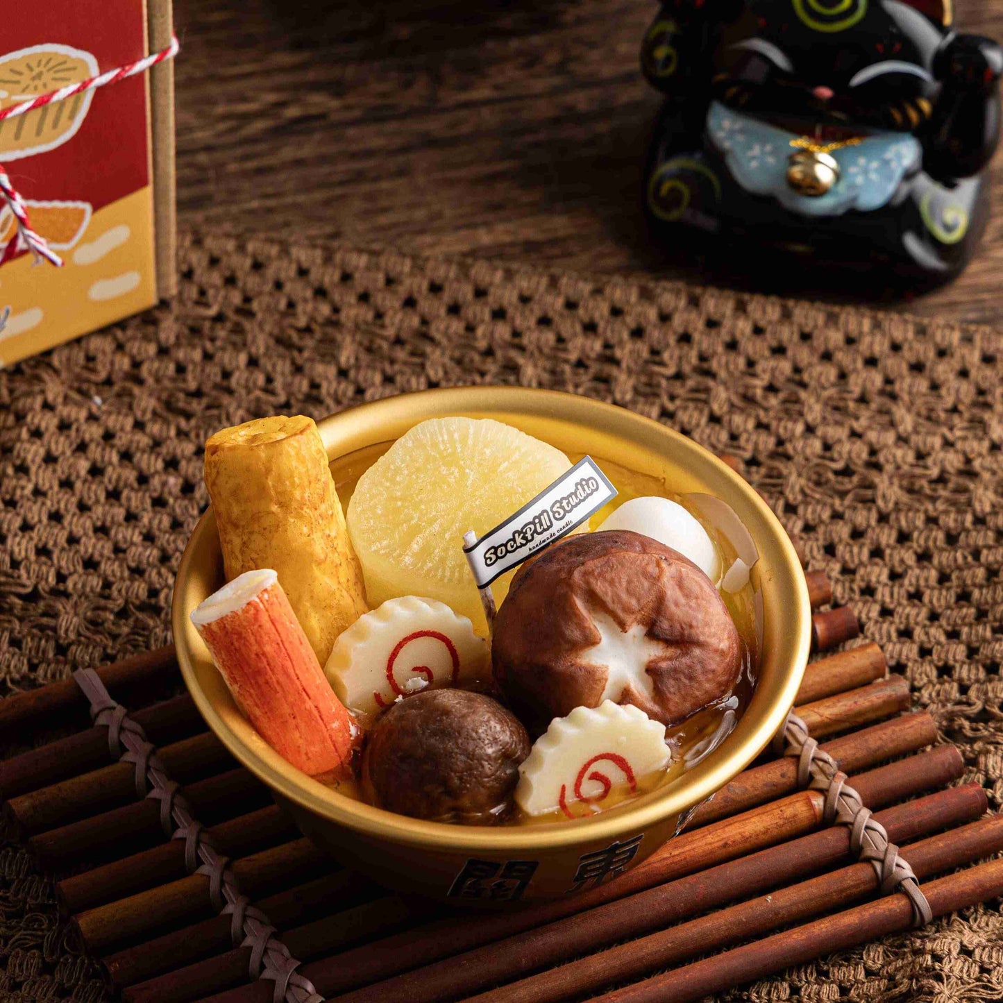 Handmade Oden Food Candle