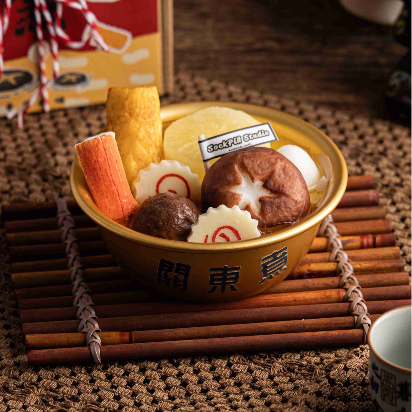 Handmade Oden Food Candle
