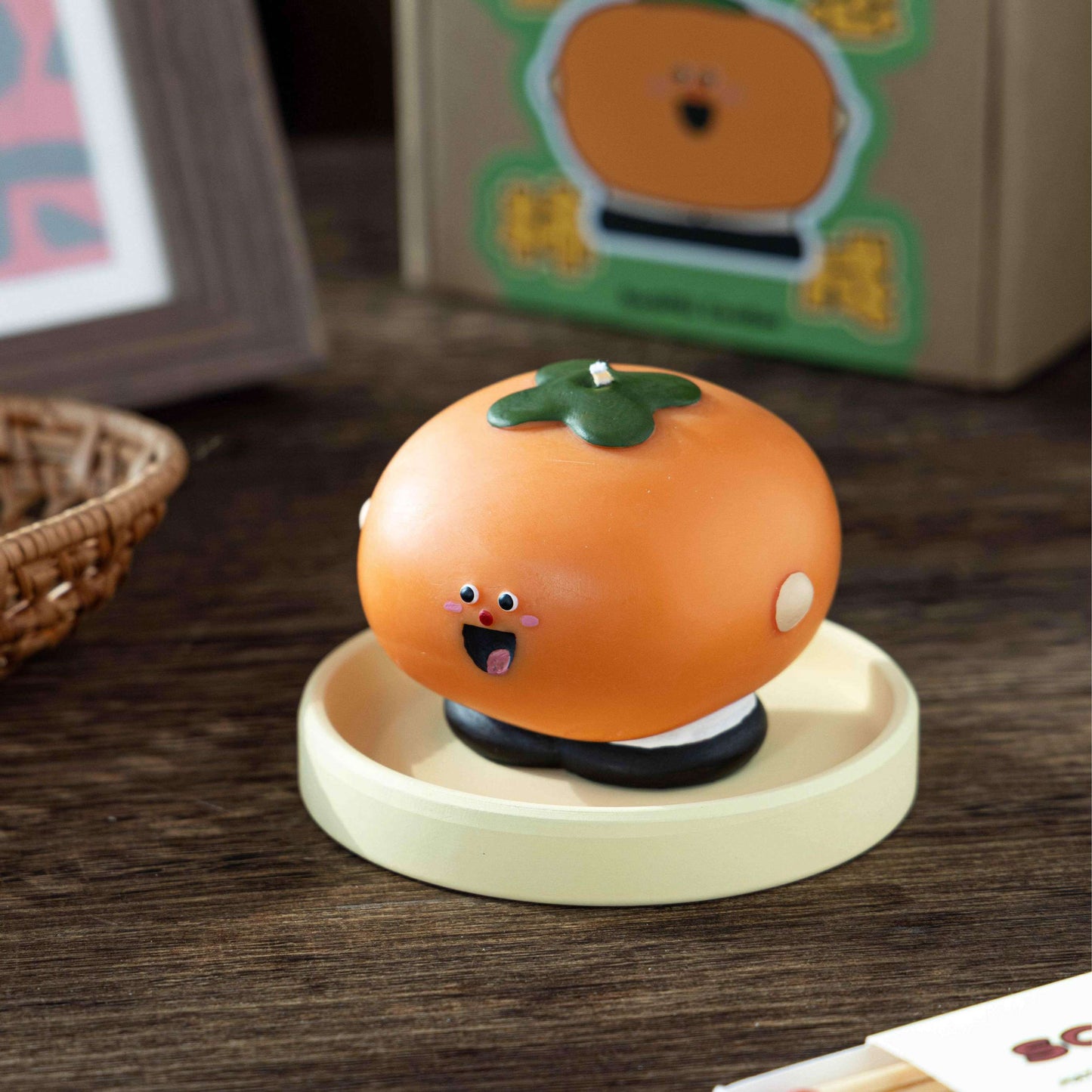 Handmade persimmon Scented Candle