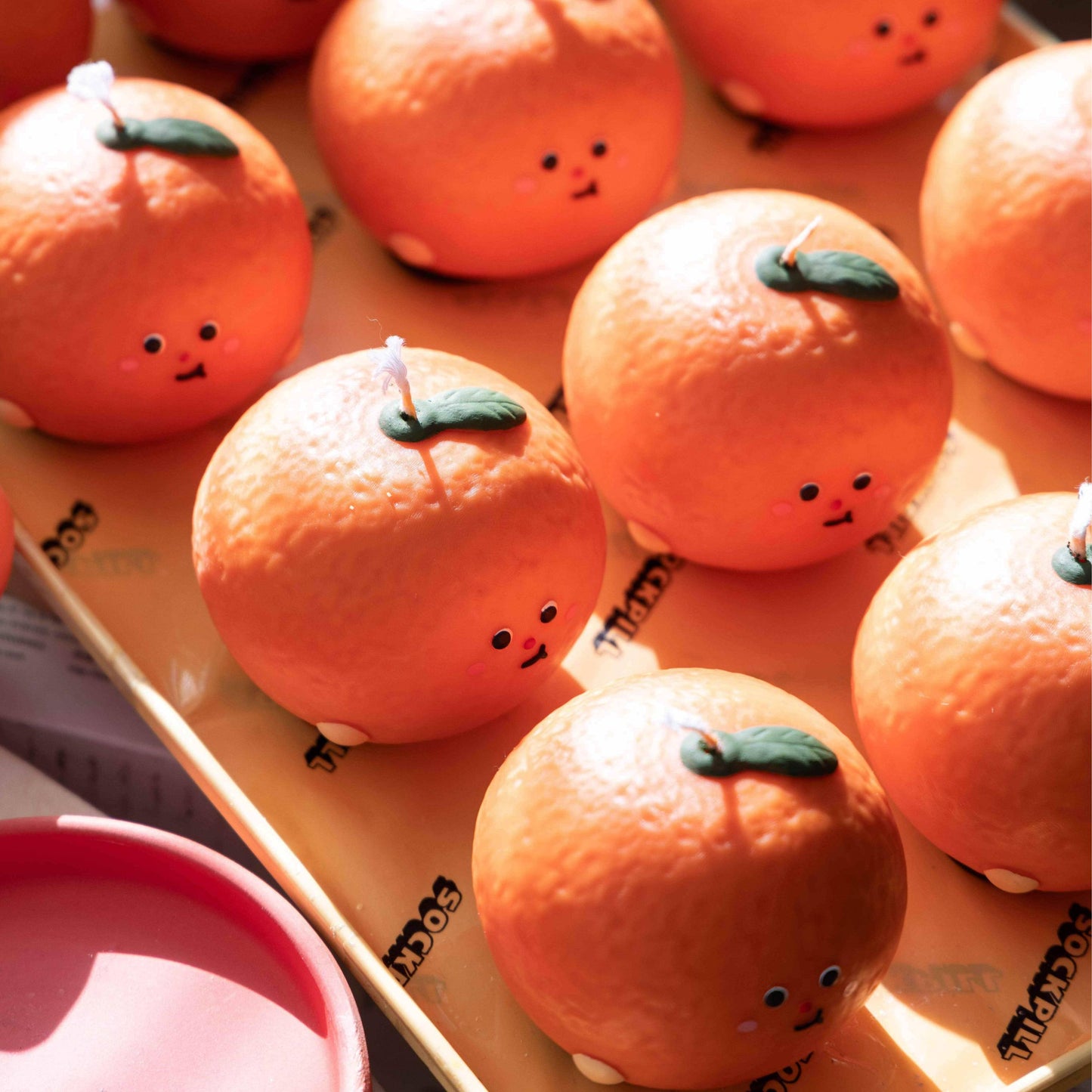 Handmade Orange Scented Candle