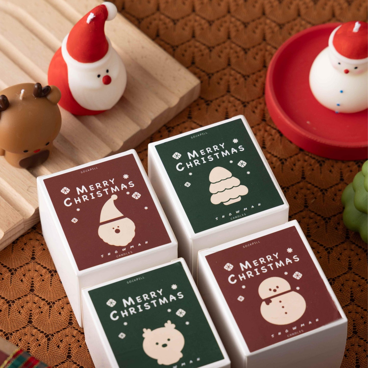Handmade Christmas Scented Candle