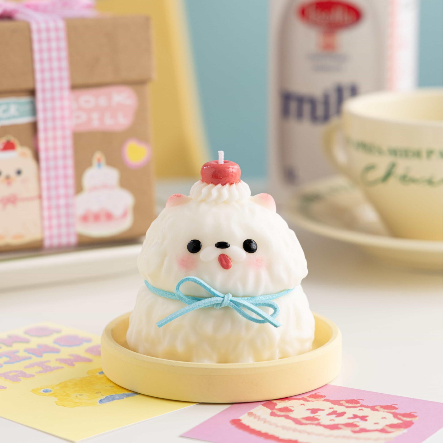 Handmade Creamy Puppy Scented Candle