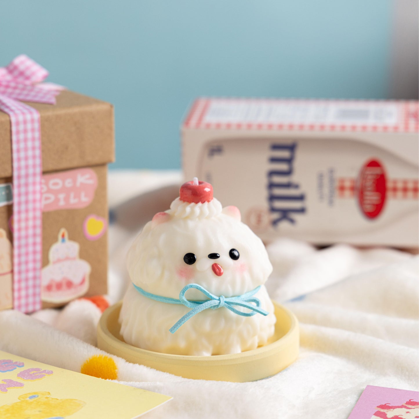 Handmade Creamy Puppy Scented Candle