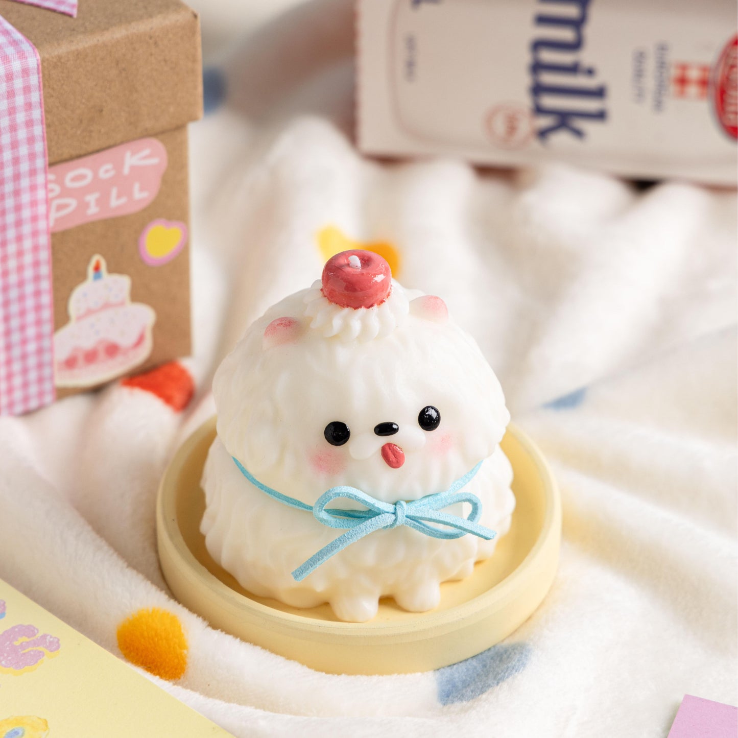 Handmade Creamy Puppy Scented Candle