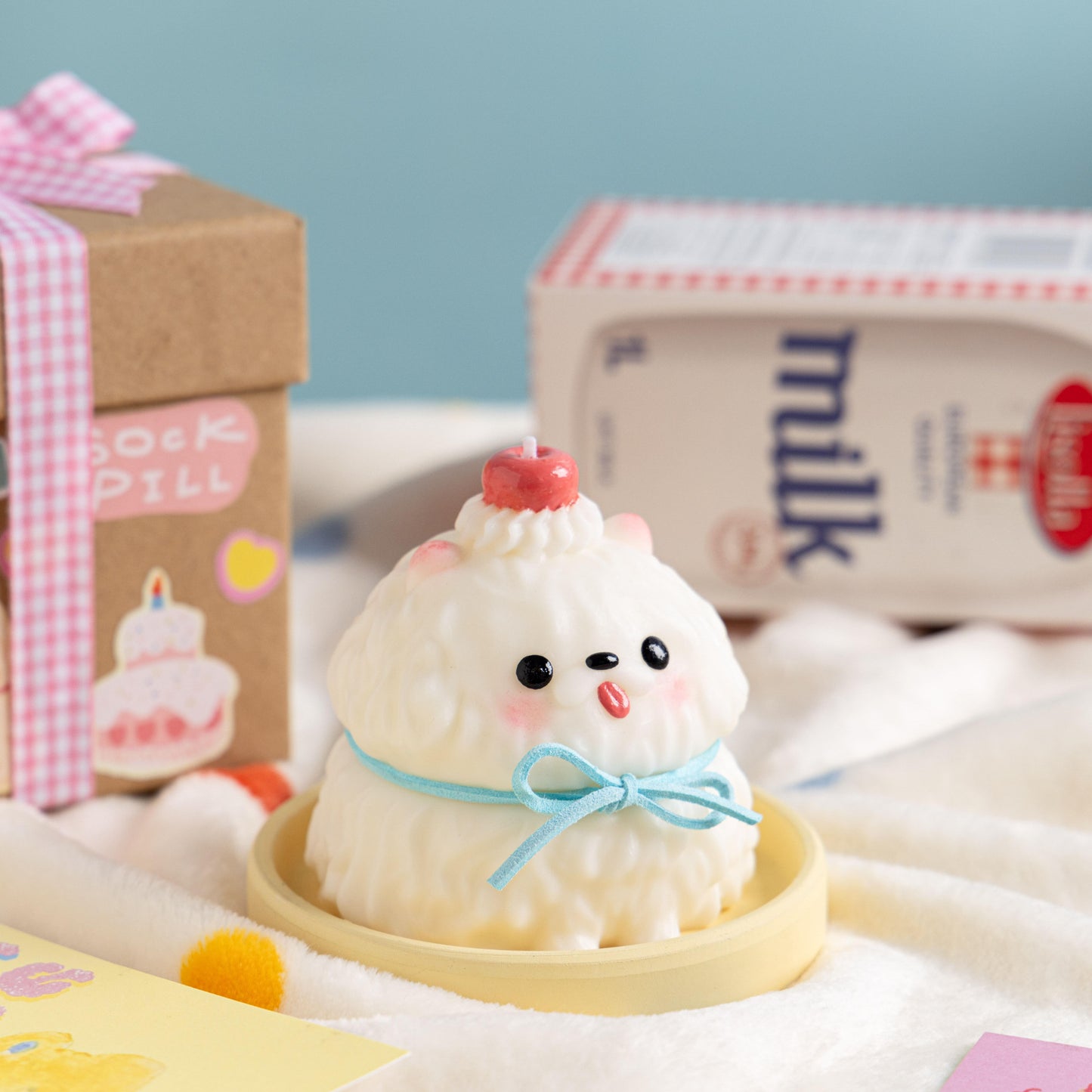Handmade Creamy Puppy Scented Candle