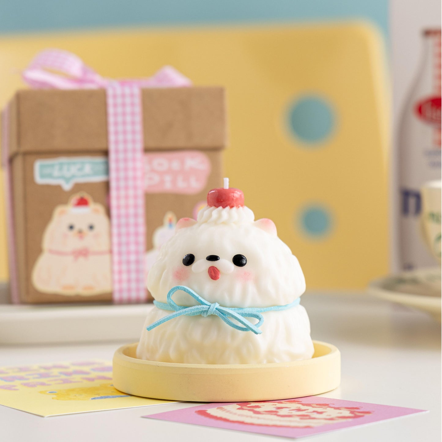 Handmade Creamy Puppy Scented Candle