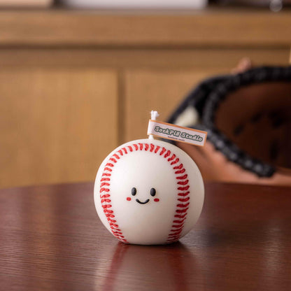 Handmade Baseball Scented Candle