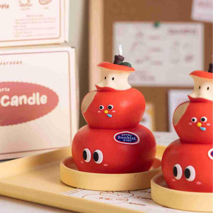 Handmade Stacking Apple Scented Candle