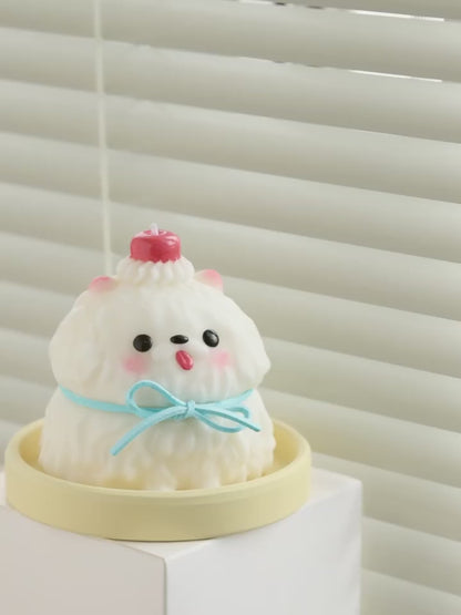 Handmade Creamy Puppy Scented Candle