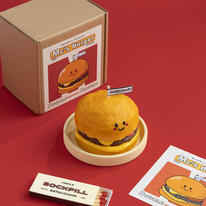 Handmade Cheeseburger Scented Candle