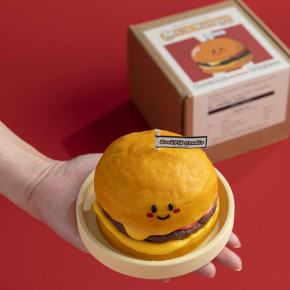 Handmade Cheeseburger Scented Candle