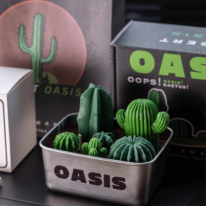 Handmade Catus Scented Candle