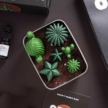 Handmade Catus Scented Candle