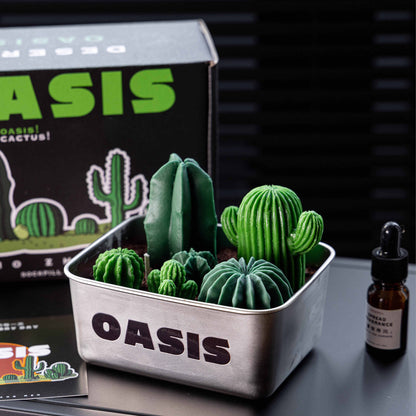 Handmade Catus Scented Candle