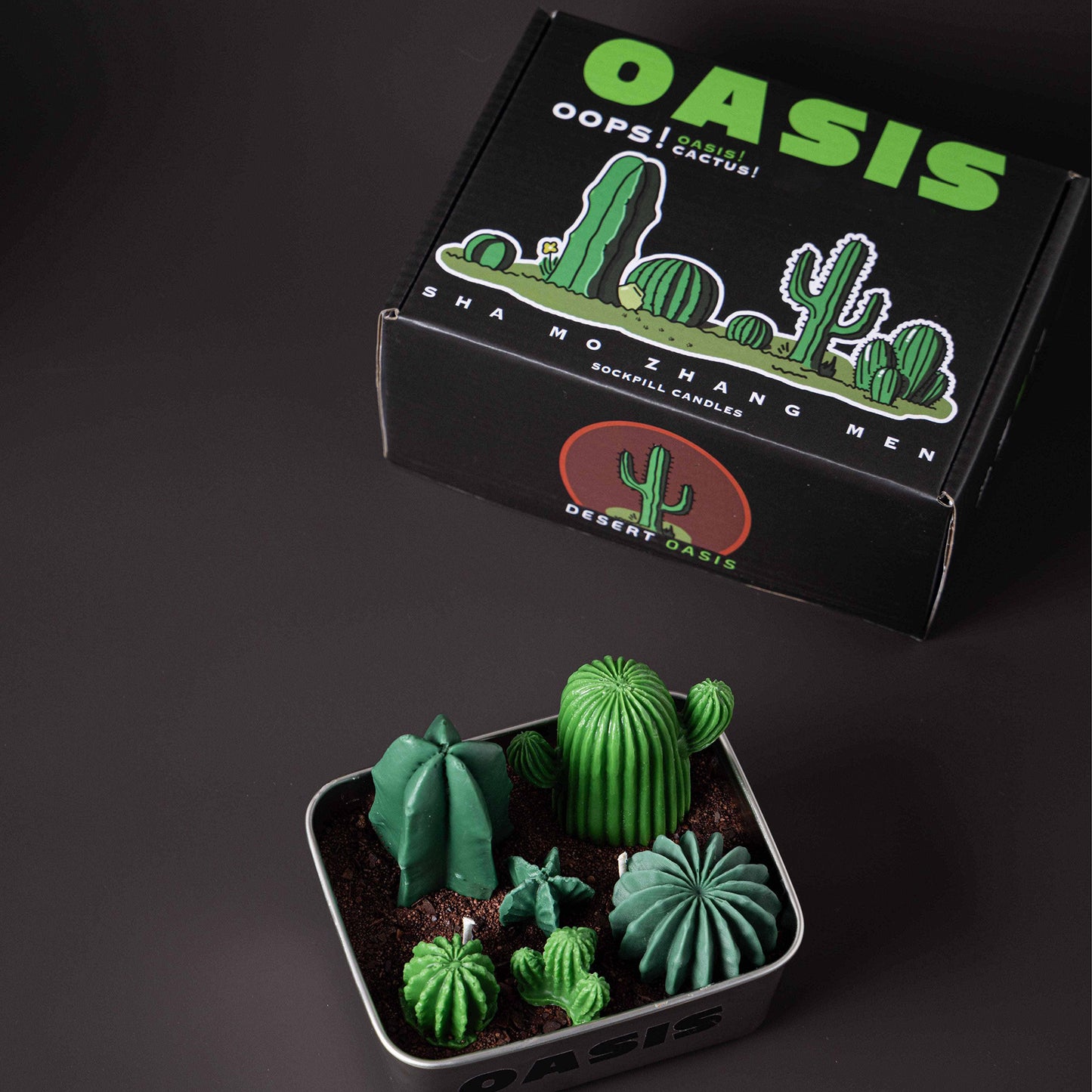 Handmade Catus Scented Candle