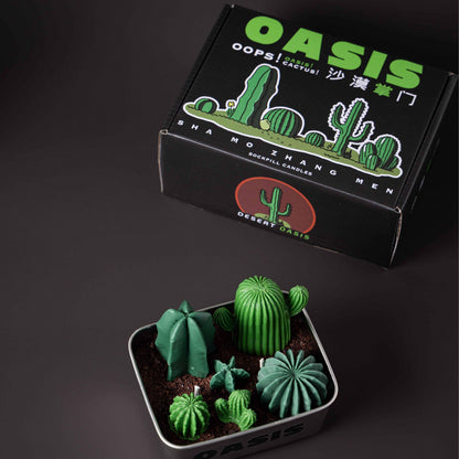 Handmade Catus Scented Candle