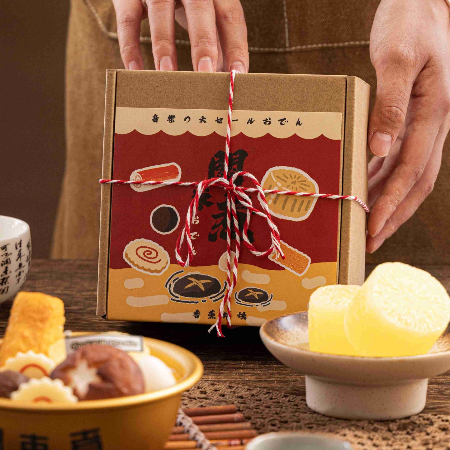 Handmade Oden Food Candle