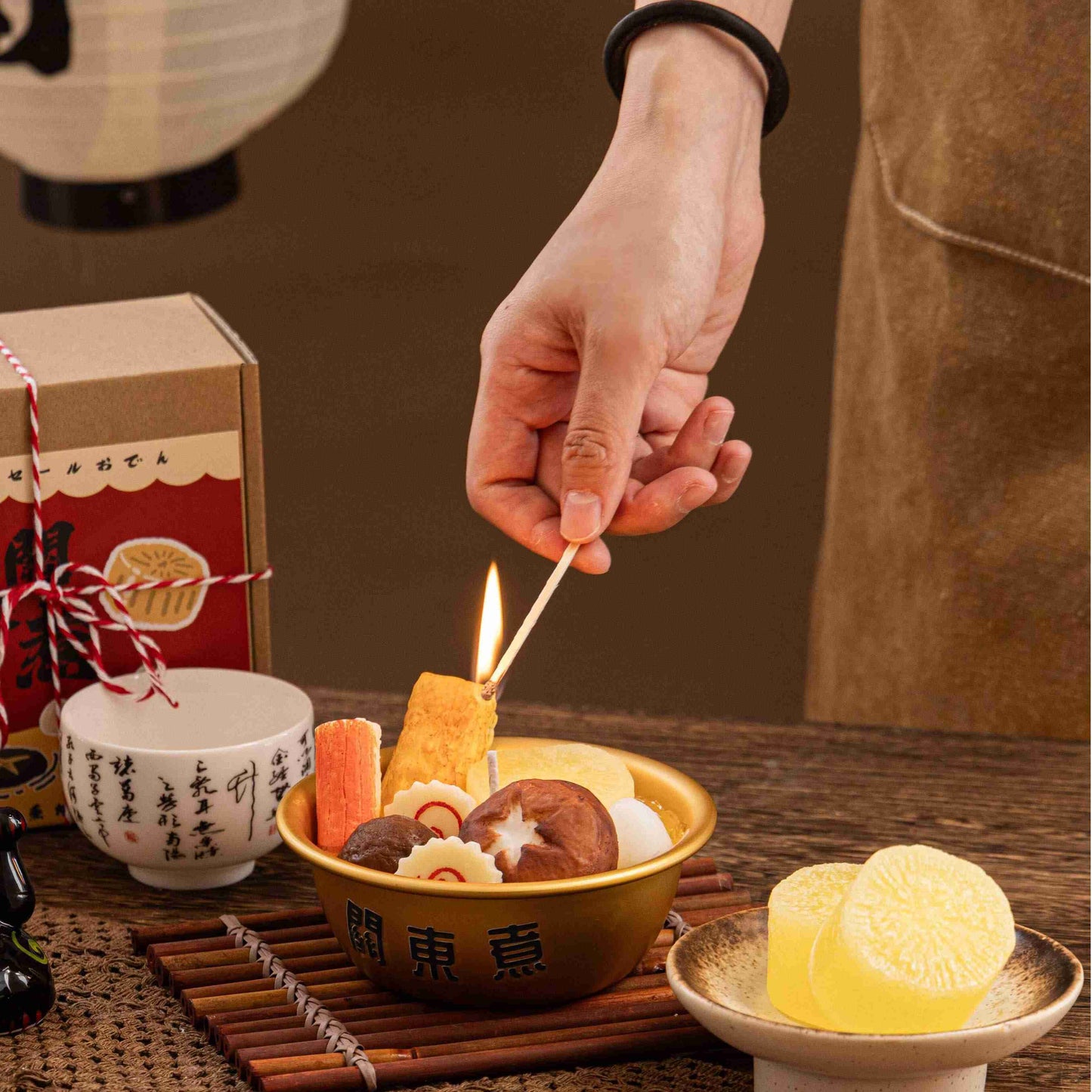 Handmade Oden Food Candle