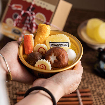 Handmade Oden Food Candle