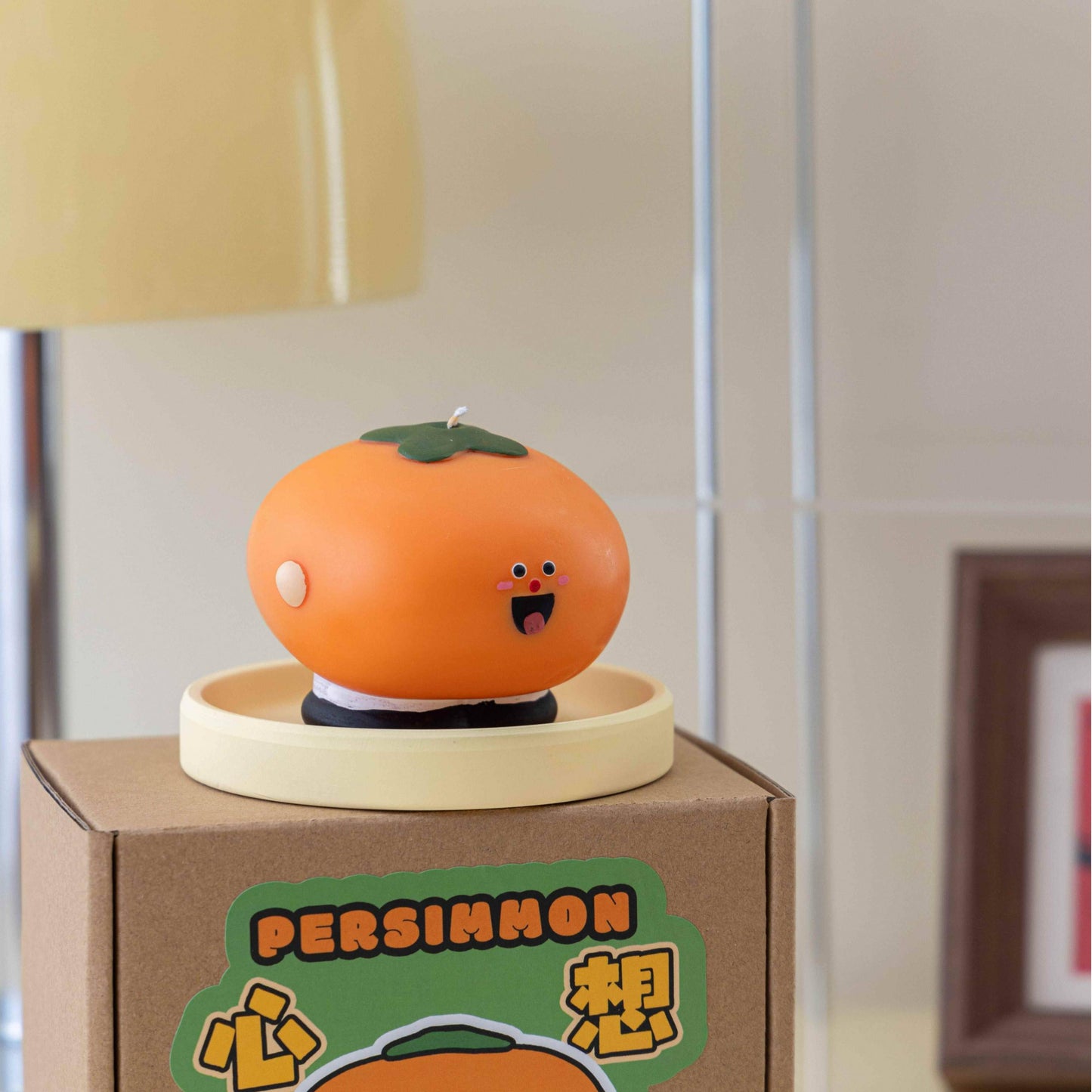 Handmade persimmon Scented Candle