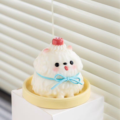 Handmade Creamy Puppy Scented Candle