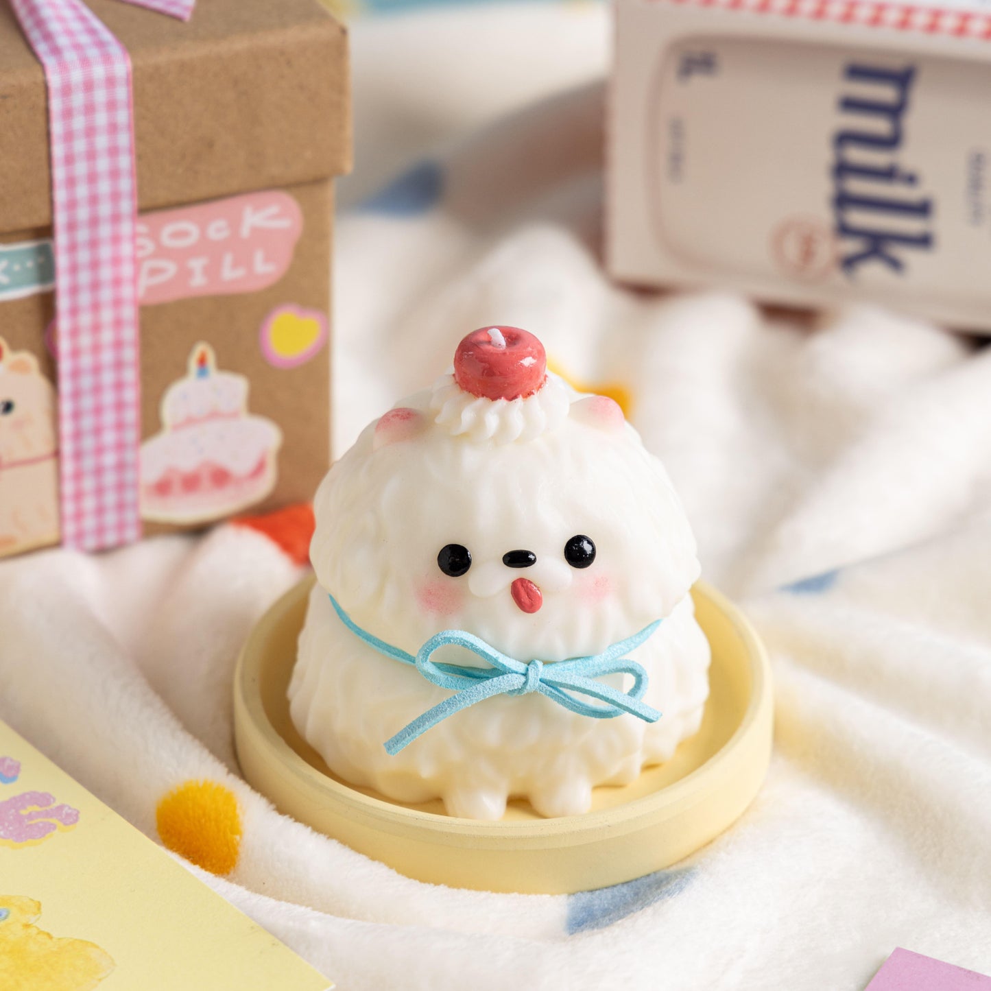 Handmade Creamy Puppy Scented Candle