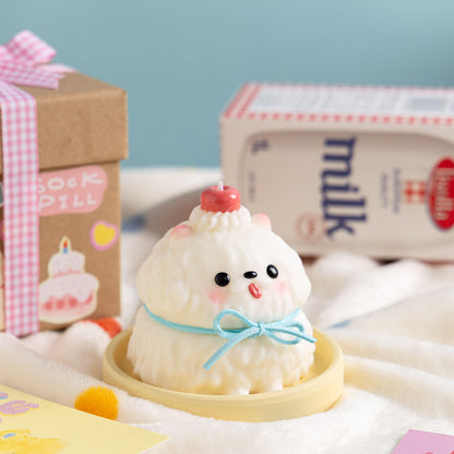 Handmade Creamy Puppy Scented Candle