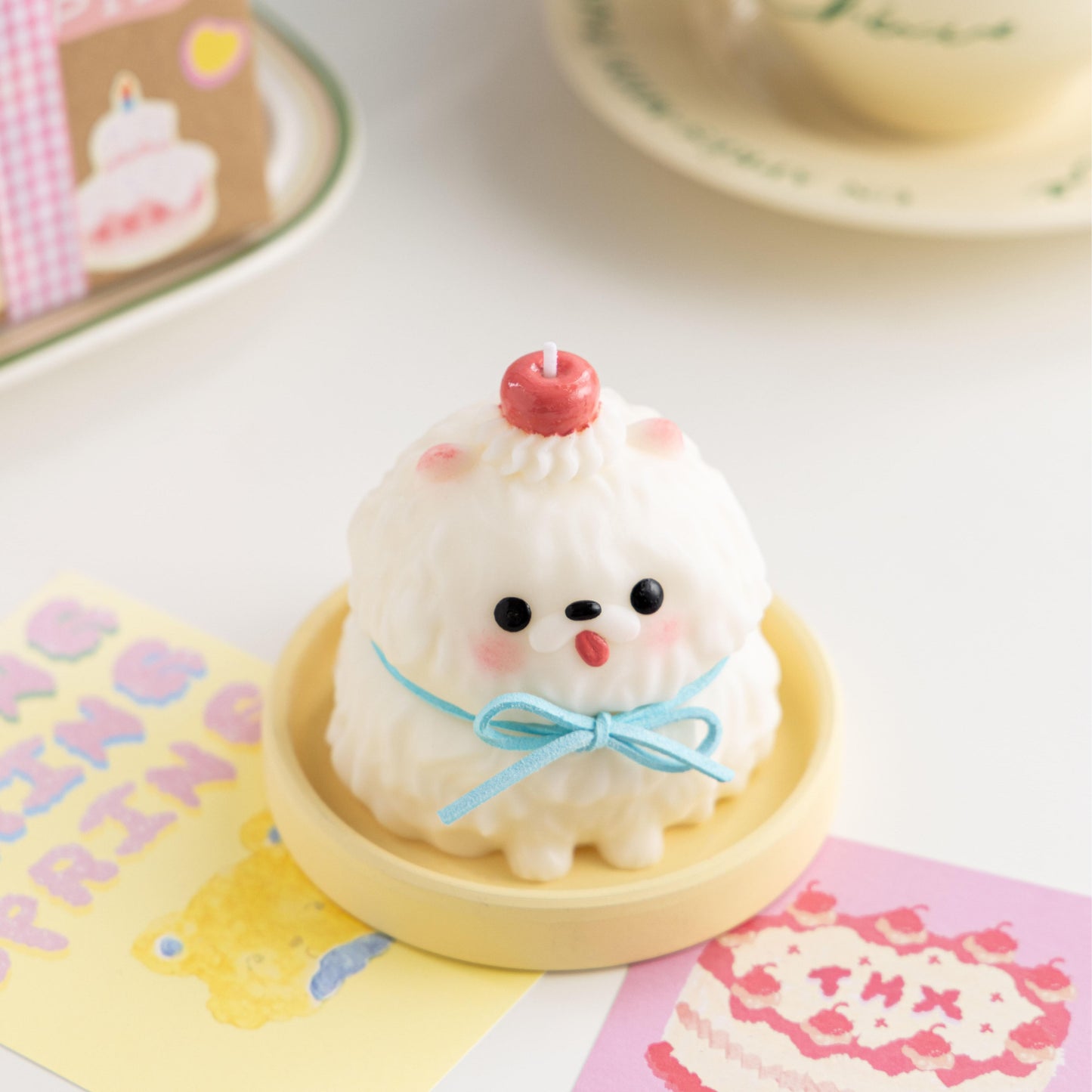 Handmade Creamy Puppy Scented Candle