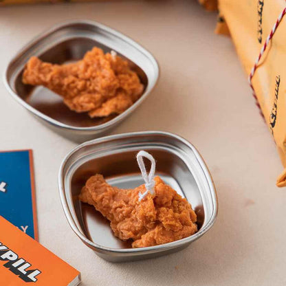 Handmade Fried Chicken Scented Candle