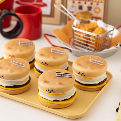 Handmade Sausage Muffin with Egg Scented Candle