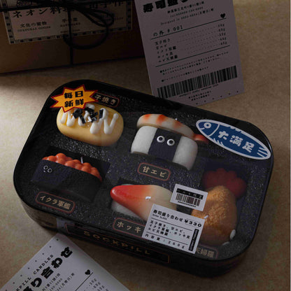 Handmade Sushi Platter Scented Candle
